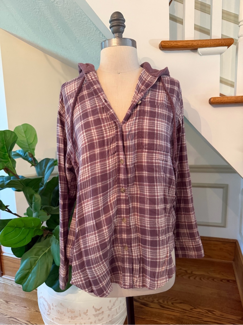 AE flannel with hood